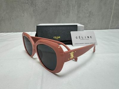 Celine Sunglasses Triomphe Pink Frame Celine Sunglasses Triomphe Pink Frame