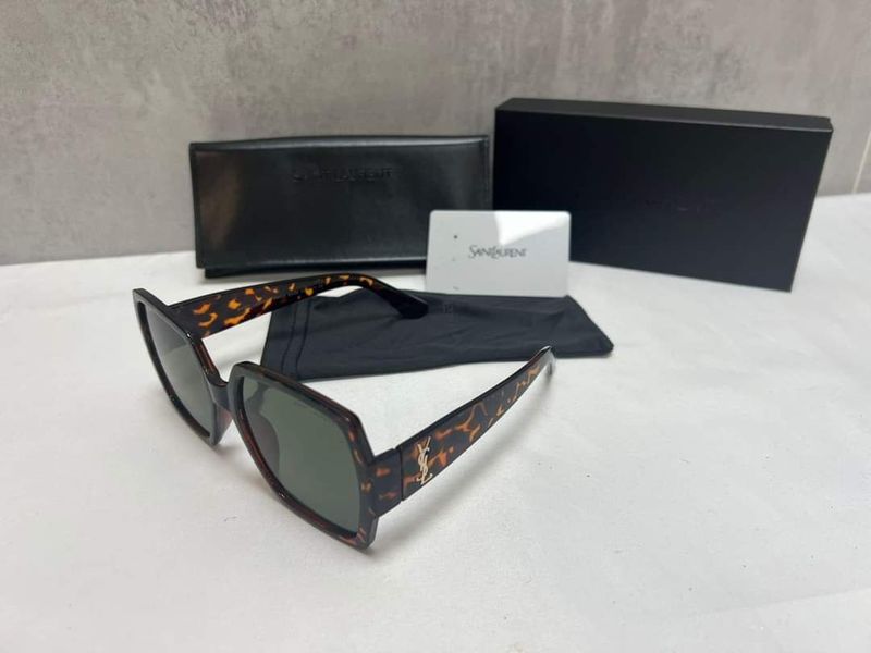 Saint Laurent YSL Dark Havana/Grey Sunglasses Saint Laurent YSL Dark Havana/Grey Sunglasses