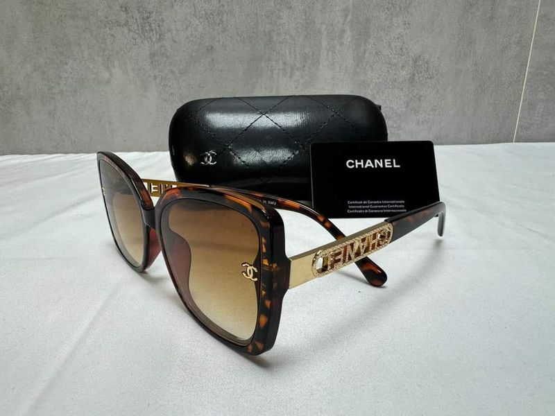 Chanel Oversized Brown Square Sunglasses Chanel Oversized Brown Square Sunglasses