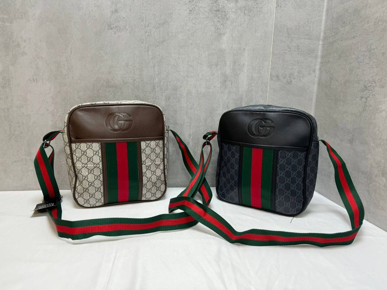 Gucci Men's Sling Backpack Designer Bags Black Beige Fake Rep AAA Sale UK Man Cheap Price Fashion Casual Leather Canvas GG Supreme Backpacks Luxury Bag Ling Belt Replica Boys 1st Copies Reps Original Brand Logo Shoulder Crossbody Duplicate 