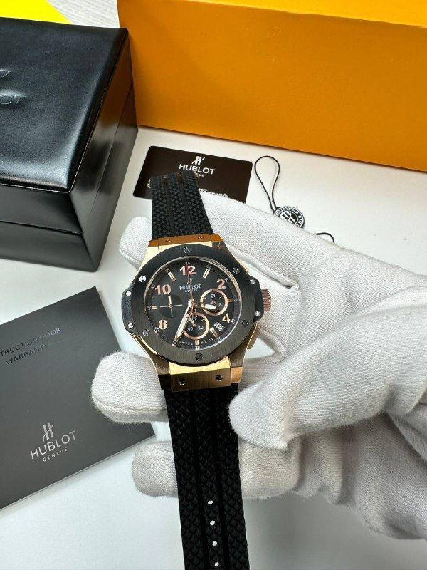 Hublot Big Bang Gold Ceramic 44MM Watch Hublot Big Bang Gold Ceramic 44MM Watch