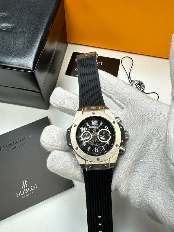 Hublot Unico Big Bang 45MM Titanium Men's Watch Skeleton Dial Sale UK