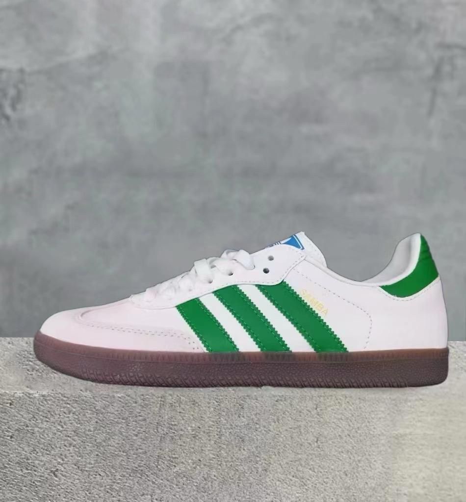 Adidas Samba OG Trainers For Women's White Green