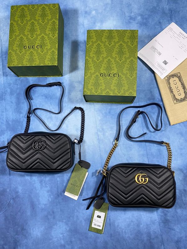 Gucci Women's Marmont GG Shoulder Bag Gucci Women's Marmont Shoulder Bag Designer Reps AAA Sale UK Woman First Copy Rep GG Black Gold Brand Logo Black Bags Lady Cheap Price Fake Handbags Crossbody Chain Belt Replica Purse Fashion Luxury Handbag Leather Original