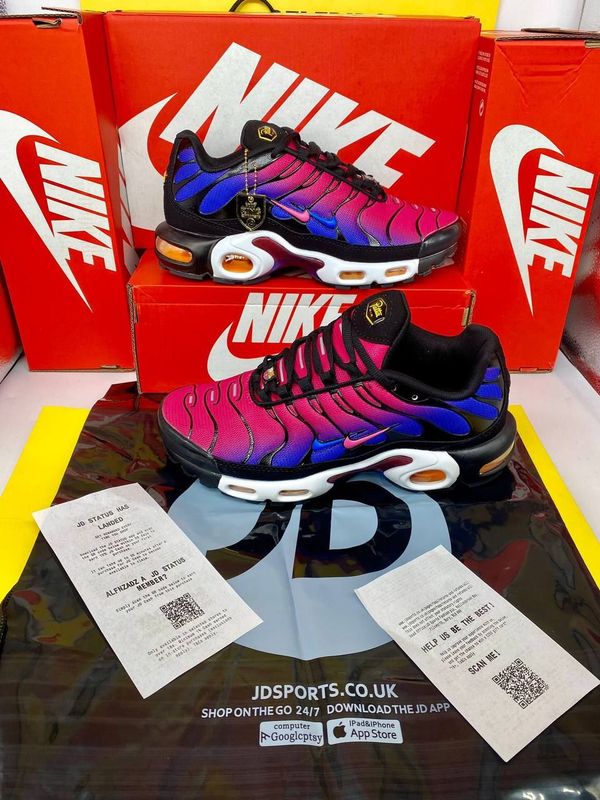 Nike TN Air Max Plus Trainers For Men's Barcelona Nike TN Air Max Plus Trainers For Men's Barcelona
