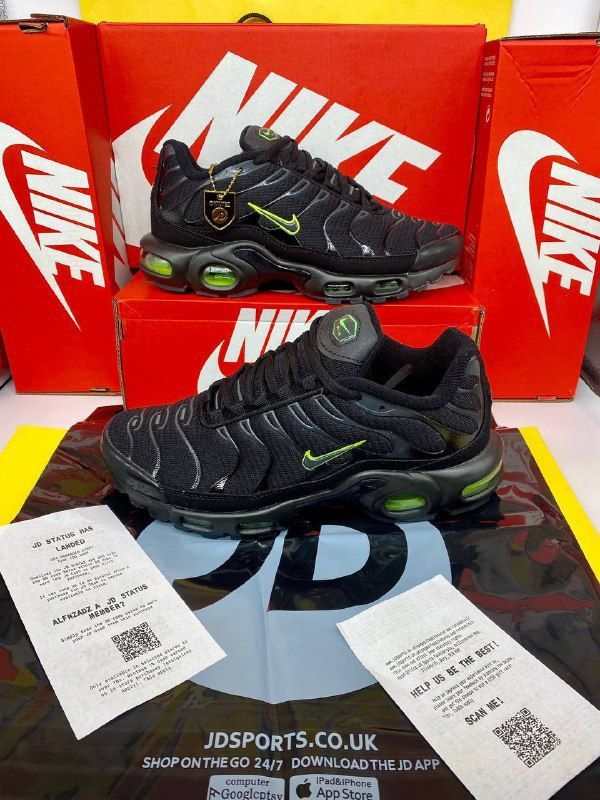 Nike Men's Trainers Trainer TNS TN's 1:1 Black Volt Glow AAA	Nikes Air Max Plus TN Men Mens Rep Replica Shoes Fake Man Mans Duplicate Sneakers Copy Cheap Sneaker Sale UK Reps MAX.TN Air.Max AJ2013-001 Wolf Grey Copies Ist