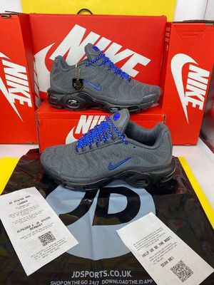 Nike Air Max Plus Grey Reflective Trainers For Men's Nike Men's Trainers Trainer TNS TN's 1:1 Grey Reflective UK Nikes Air Max Plus TN Men Mens Rep Replica Shoes Fake Man Mans Duplicate Sneakers Copy Cheap Sneaker Sale Reps MAX.TN Air.Max DN7997-002 Royal AAA Fakes Copies