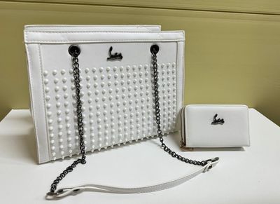 Christian Louboutin Handbag For Women's in 2 Colors Christian Louboutin Handbag For Women's in 2 Colors