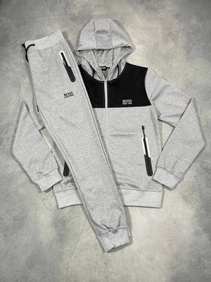 The Hugo Boss Tracksuit with Hoodie For Men's in Different Colors