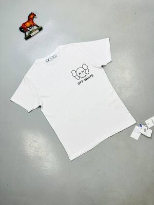 Off White T-shirt For Men's in White Color Off White T-shirt For Men's in White Color