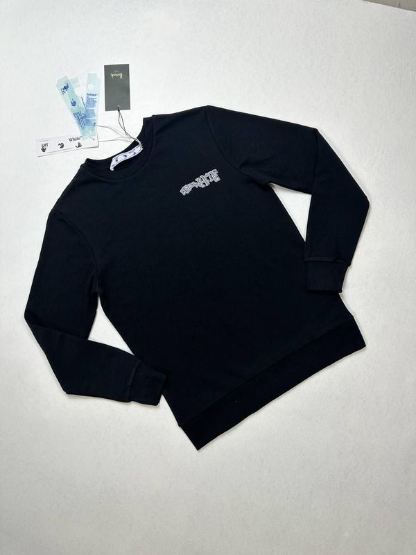 Off-White Carlos Arrow Black Jumper For Men's Off-White Carlos Arrow Black Jumper For Men's