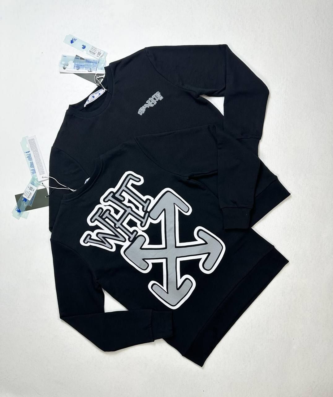 Off-White Carlos Arrow Black Jumper For Men's