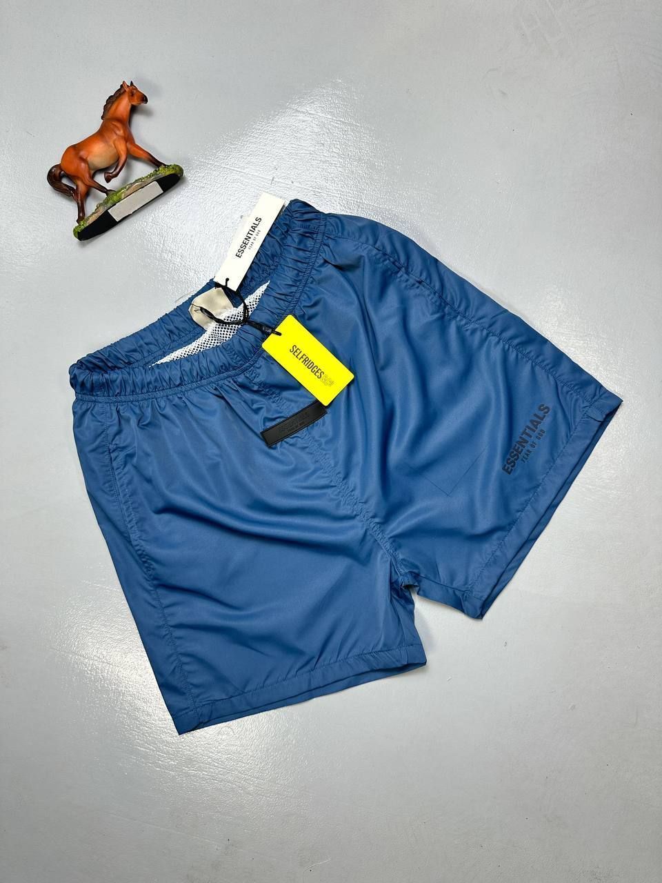 Essentials Plain Swim Out Wear Bootleg Shorts Pajamas In 3 Colors, Colors: Cobalt Blue