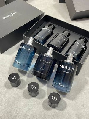 SAUVAGE DIOR 3 in 1 Perfume Kit For Men's SAUVAGE DIOR 3 in 1 Perfume Kit For Men's