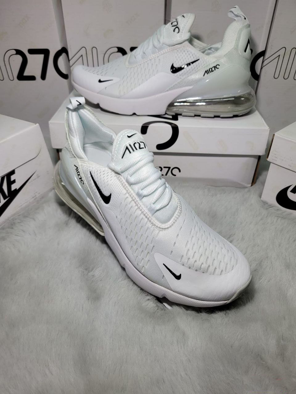 Nike Men's Trainers Trainer 270s 270's 1:1 Black White AAA	Nikes Air Max 270 Men Mens Rep Replica Shoes Fake Man Mans Duplicate Sneakers First Copy Cheap Sneaker Sale UK Reps MAX.270 Air.Max AH8050-100 Best Quality AM90