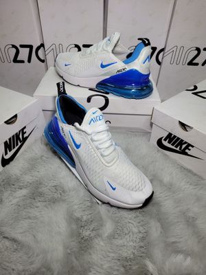 Nike Air Max 270 White Royal Trainers For Men's Nike Men's Trainers Trainer 270s 270's 1:1 White Royal AAA Nikes Air Max 270 Men Mens Rep Replica Shoes Fake Man Mans Duplicate Sneakers First Copy Cheap Sneaker Sale UK Reps MAX.270 Air.Max DH0268-100 Best AM90S AM90