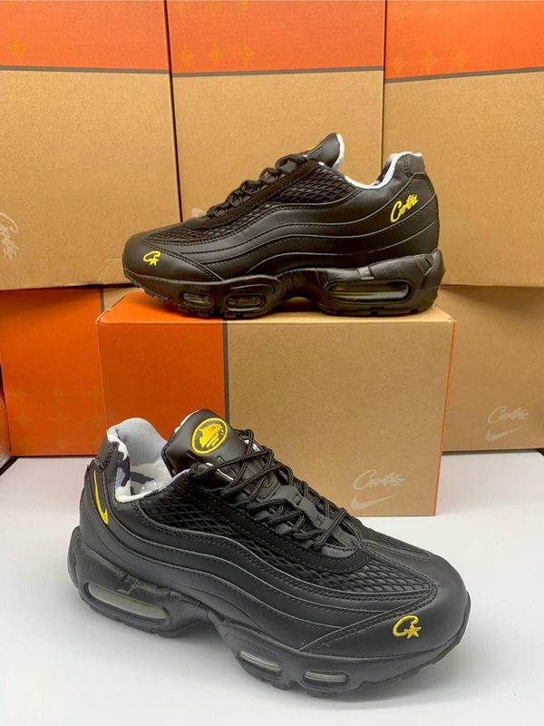 Corteiz x Nike Air Max 95 Tour Yellow For Men's Corteiz x Nike Air Max 95 Tour Yellow For Men's