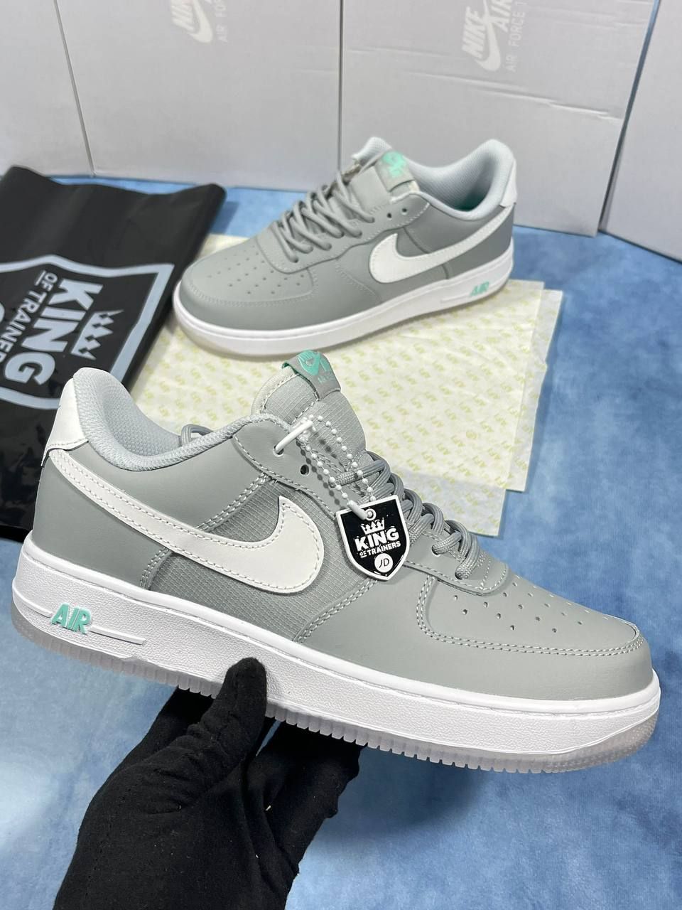 Nike Men's Trainers Air Force1'07 Low Sportswear Grey/ White Nikes AirForce1 Men Mens Rep Replica Fakes Man Mans Duplicate Sneakers AAA First Copy Cheap Sneaker Shoe Best Sale UK Reps AirForce.1 Trainer FV0383-001 Copies 