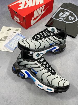 Nike Men's Trainers Trainer TNS TN's 1:1 Kiss My Airs Black	Nikes Air Max Plus TN Men Mens Rep Replica Shoes Fake Man Mans Duplicate Sneakers Copy Cheap Sneaker Sale UK Reps MAX.TN Air.Max DJ4956-001 Metallic Silver Blue