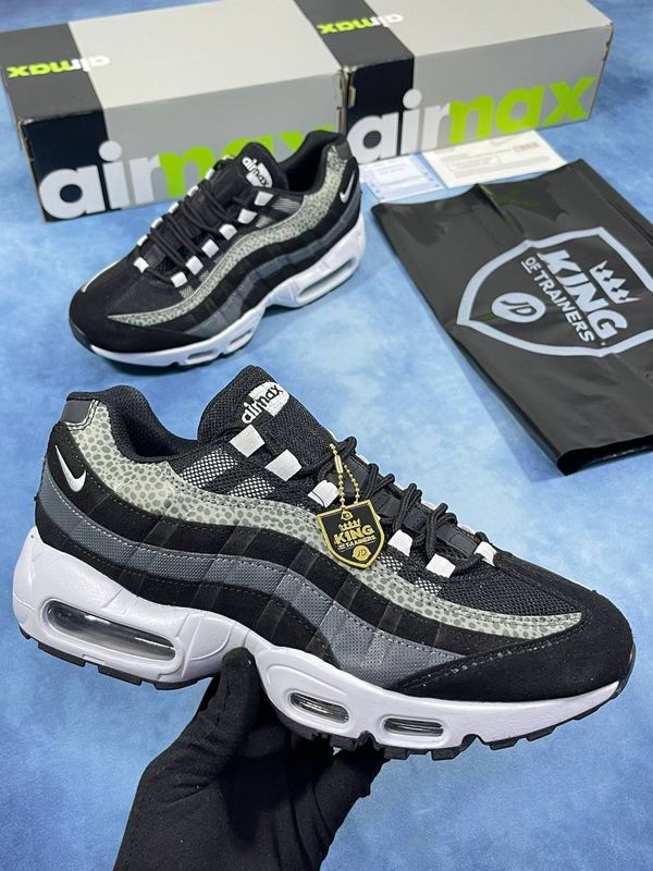 Nike Men's Trainers Trainer 95s 95's 1:1 Black Anthracite	Nikes Air Max 95 Men Mens Rep Replica Shoes Fake Man Mans Duplicate Sneakers First Copy Cheap Sneaker Sale UK Reps MAX.95 Air.Max DM0011-009 Pure Platinum White