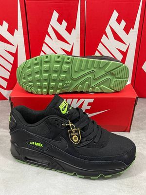 Nike Men's Trainers Chlorophyll Black Trainer 90s 90's Green	Nikes Air Max 90 Men Mens Rep Replica Shoes Fake Man Mans Duplicate Sneakers in AAA First Cheap Sneaker Shoe Best Copies Sale UK Reps MAX.90 Air.Max DQ4071-005 1:1