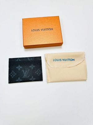 Louis Vuitton Men's LV Monogram Card Holder, Colors: Black