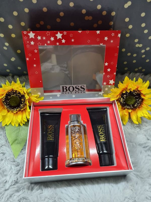 Hugo Boss 3pc Boss The Scent by Gift Set EDT Men's Hugo Boss 3pc Boss The Scent by Gift Set EDT Men's