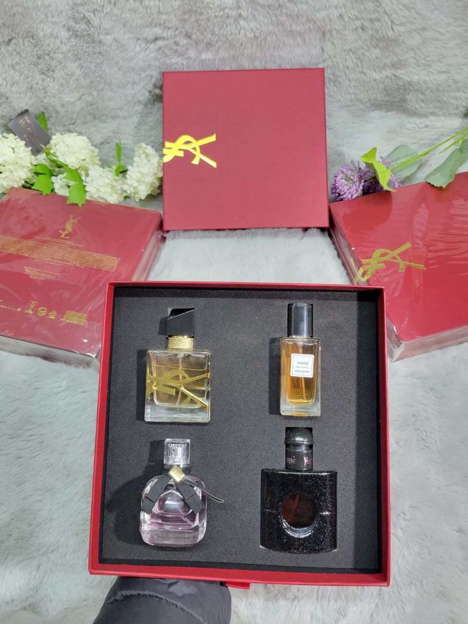 YSL Saint Laurent Perfume Gift SET 4 in1 Men's