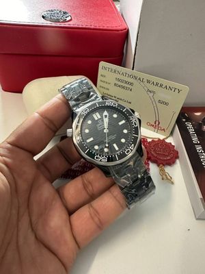 Omega Seamaster Diver Men's Watch in Black Omega Seamaster Diver Men's Watch in Black