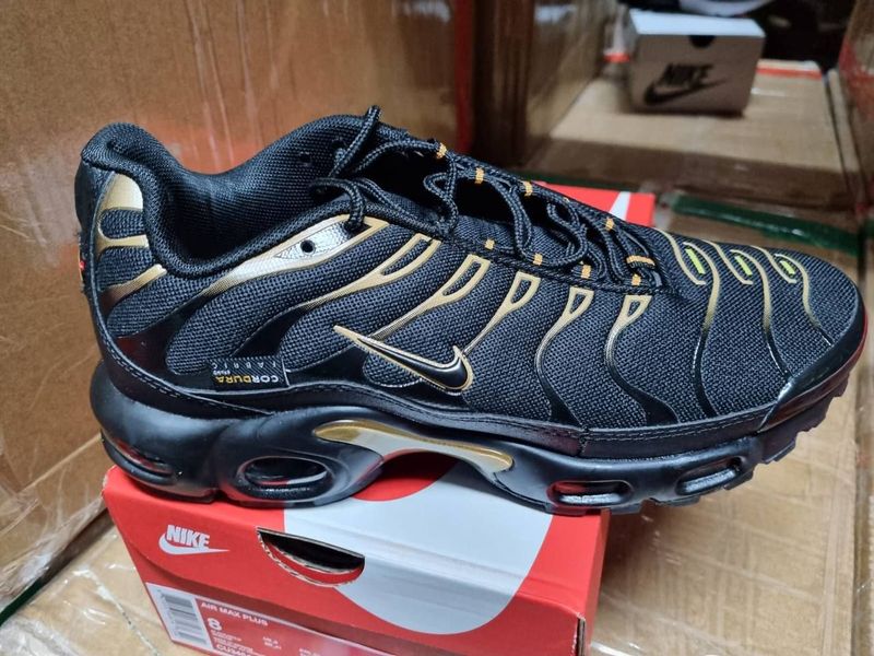 Nike TN Air Max Plus Black Cordura For Men's Nike TN Air Max Plus Black Cordura For Men's