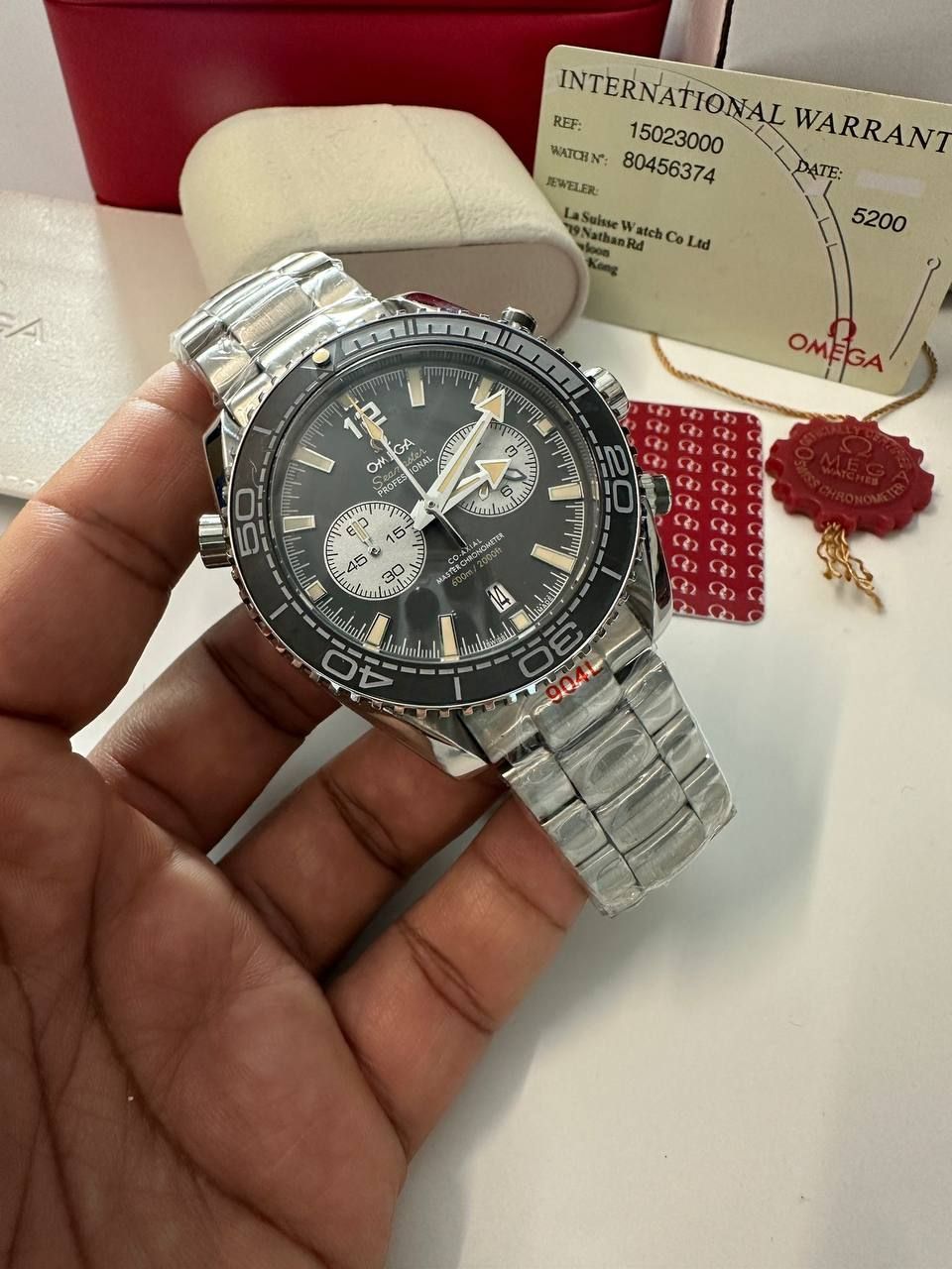 Omega Seamaster Planet Ocean Chronograph Men's Watch