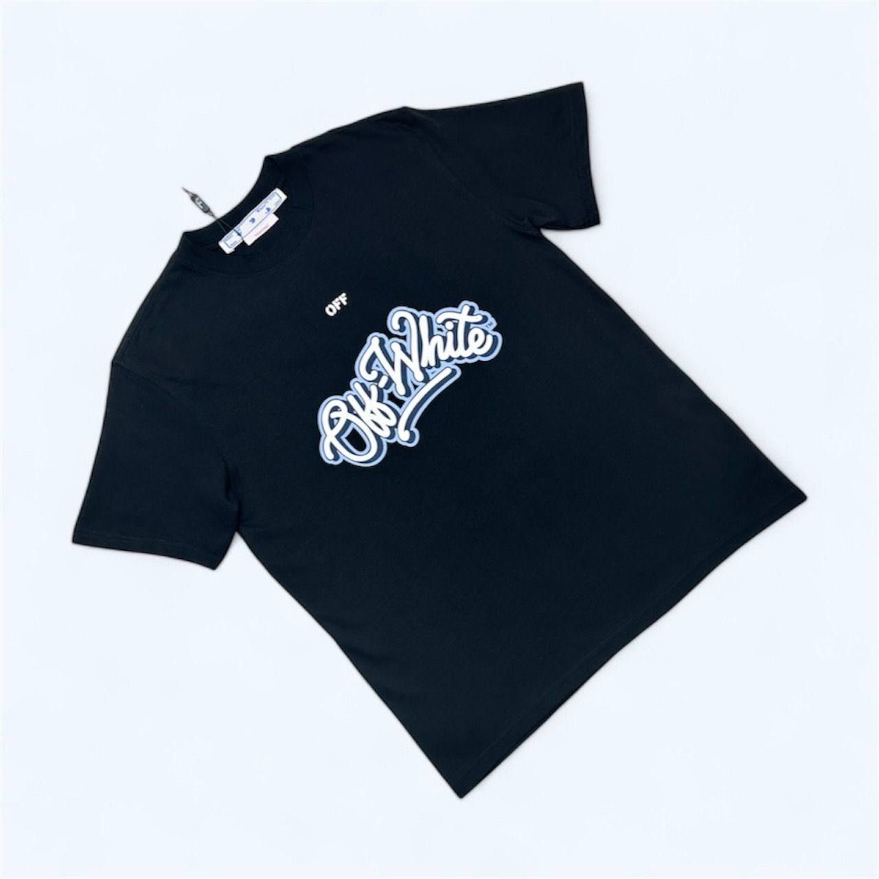 Off-White Chicago Bulls T-Shirt For Men's in 2 Colors, Color: Black