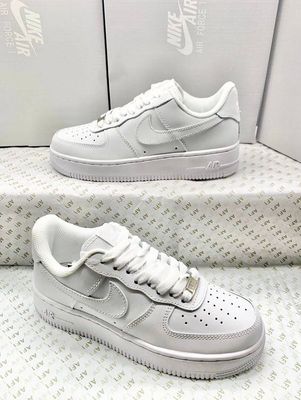 Nike Women's Trainers Air Force1'07 Low Trainer White 1's 1s	Nikes AirForce1 Womens Women Rep Replica Shoes Fake Woman Womans Duplicate Sneakers AAA First Copy Cheap Sneaker Shoe Best Sale UK Reps AirForce.1 DD8959-100