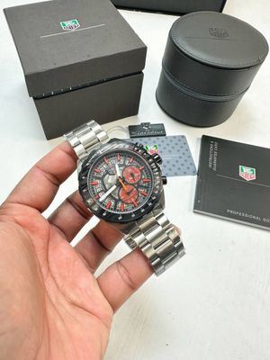 TAG Heuer Monza Limited Edition Silver Steel Chronograph Men’s Watch