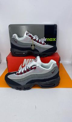 Nike Air Max 95 Dark Beetroot Trainers For Men's Nike Men's Trainers Trainer 95s 95's 1:1 Grey Dark Beetroot Nikes Air Max 95 Men Mens Rep Replica Shoes Fake Man Mans Duplicate Sneakers First Copy Cheap Sneaker Sale UK Reps MAX.95 Air.Max Black Pearl Grey DQ9001-001 AAA