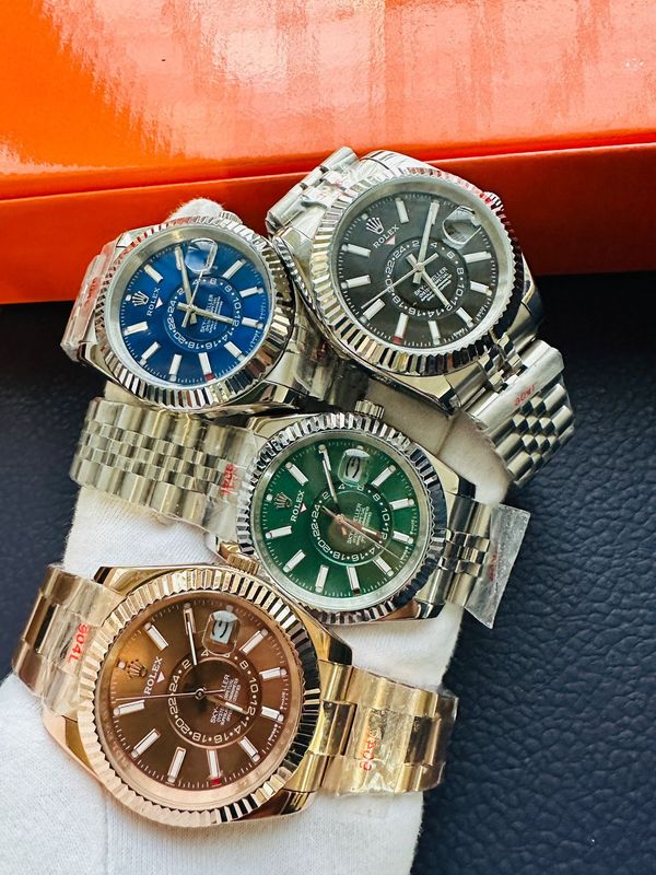 Rolex Sky-Dweller Oyster Perpetual Stainless Steel Watch For Men's in Different Color Dials