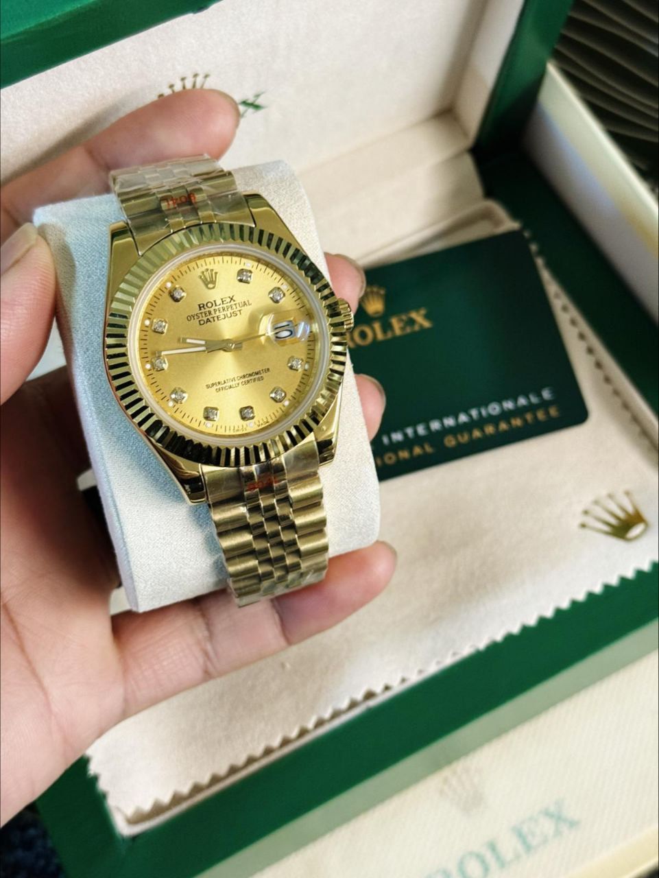 Rolex DateJust Gold Watch for Men's AAA Quality Watch