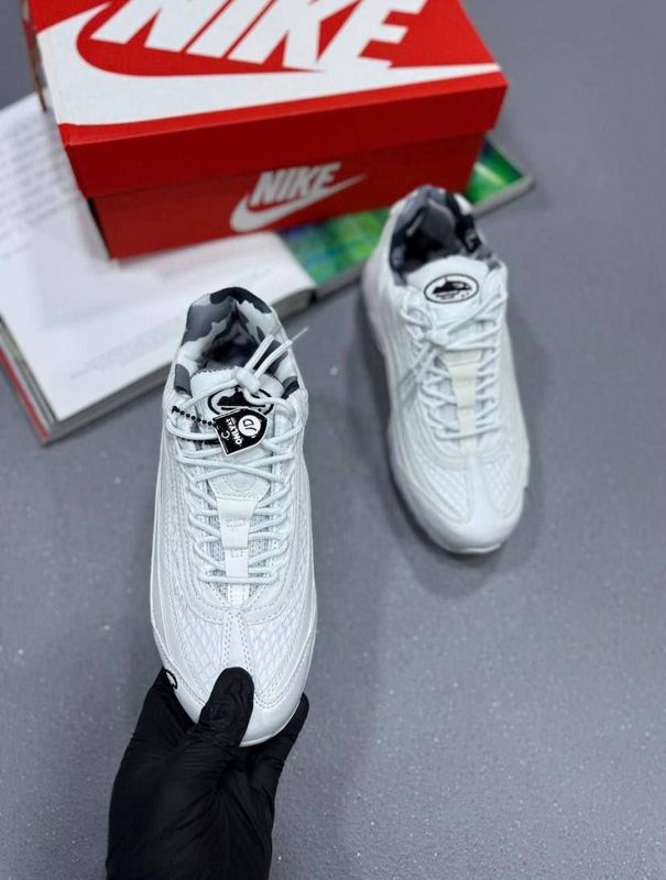 Nike Air Max 95 Corteiz Trainers For Men's in White Nike Air Max 95 Corteiz Trainers For Men's in White