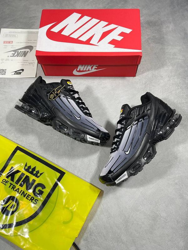 Nike Air Max Plus 3 Trainers For Men's Black/White Nike Air Max Plus 3 Trainers For Men's Black/White