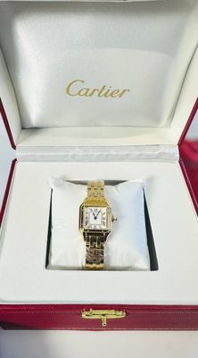 Panthere De Cartier Yellow/Gold Watch For Women's Panthere De Cartier Yellow/Gold Watch For Women's