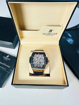 Hublot Spirit of Big Bang Skeleton Dial Rose Gold Men's Watch