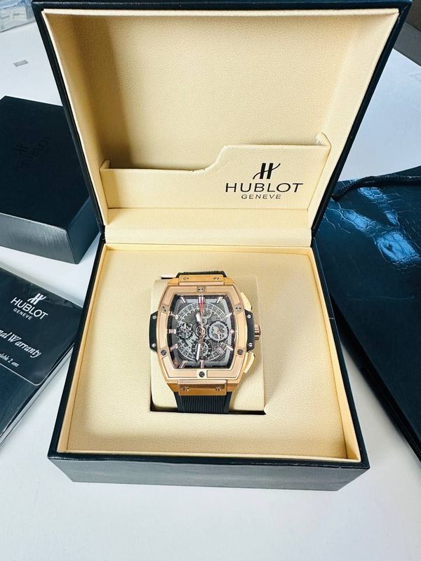 Hublot Spirit Of Big Bang King Gold Watch for Men's Hublot Spirit Of Big Bang King Gold Watch for Men's