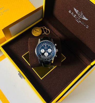 Breitling Navitimer Aviator 8 B01 Chronograph Blue Dial Men's Watch