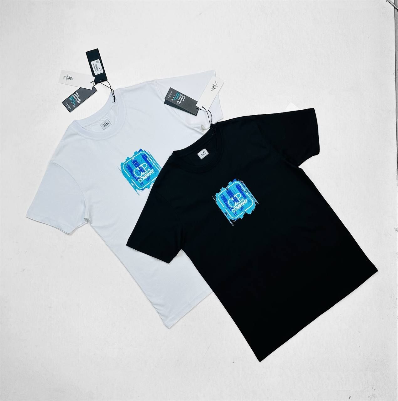 C.P. Company Logo Printed T-Shirts For Men's in 2 Colors