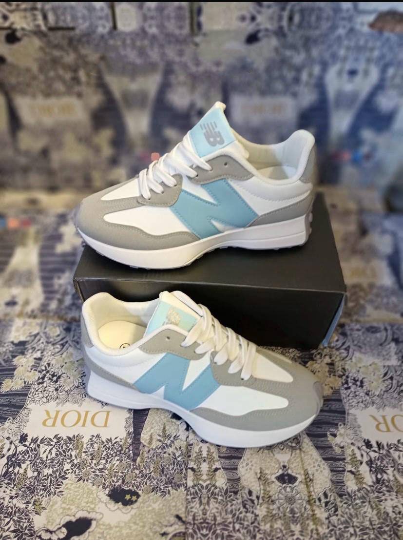 New Balance 327 Sea Salt Atlantic Trainers For Women's