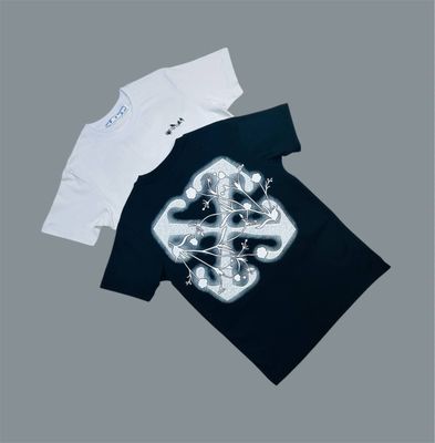 Off-White Bandana Arrow Slim Short-Sleeve T-Shirts in 2 Colors For Men's