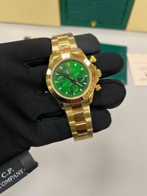 Rolex Daytona Green Dial Golden Bracelet Men's Watch Rolex Daytona Green Dial Golden Bracelet Men's Watch