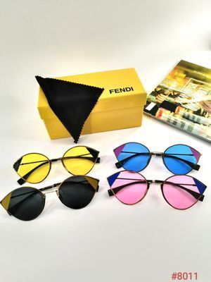 Fendi Anti-Reflective Cat Eye Sunglasses For Women's in Different Colors