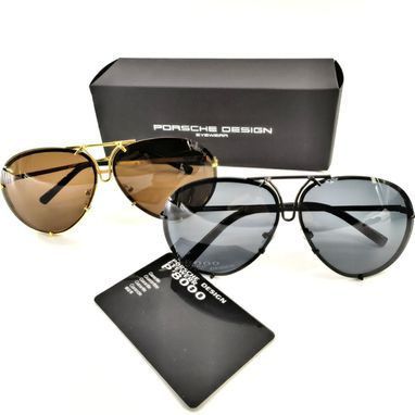PORSCHE DESIGN Iconic Aviator Sunglasses in 2 Colors