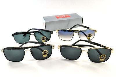 Ray Ban Square Fashion Frame Sunglasses in Different Colors